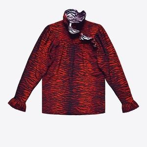 Kenzo x H&M silk top